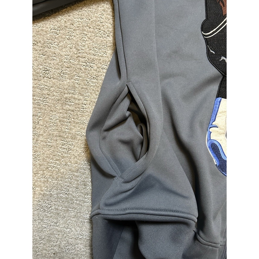 Upper Playground Michael Jordan Bulls Full Zip Hoodie Size XL Fits Like XL Rare - Picture 8 of 11